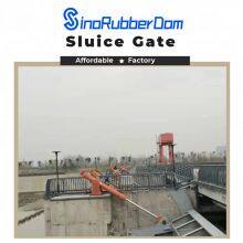 High Strength Waterproof Steel Sluice Gate for Reservoir Water Level Regulation thumbnail-1