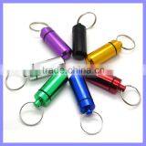7 Color in Stock 48mm Long Metal Pill Storage Case Box Mini Bottle Cartridge