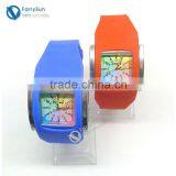 Rainbow Sport Silicone Wristband thumbnail-1