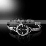 2015 Brand New Fashion Ladies Pearl Bracelet Watch Lady Quatz Watch Black LD024 thumbnail-6