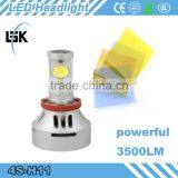 NEWEST 4S LED Headlight! Powerful 3500LM 35W H11 Power Led Headlight Kit Made in CHINA thumbnail-1