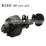 Hot-sale American European Type 13T Trailer Axle for Sale