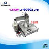 4 Axis 1.5kw Cnc Router 6090 Machine With 900X600mm Size for Assembled Cnc Machine