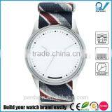 Date Quartz Japan Movement PVD Stainless Steel Case 10ATM Water Resistant Nato Strap thumbnail-1