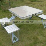 Aluminum Folding Picnic Table-- MDF Top and Aluminum Tube thumbnail-4