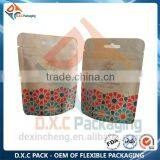 Aluminum Foil Stand Up Brown Paper Packaging Bag With Zipper thumbnail-4