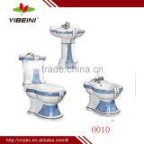China Bathroom Decorated Toilet Suite,two Piece Toilet thumbnail-1