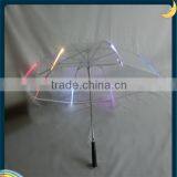 Wholesale Automatic Open and Luminous LED Umbrella Head Knocked Cloth Quality Choice thumbnail-1