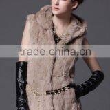 Long Rabbit Fur Vest