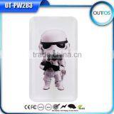 USB Charger for Iphone 5/6/6s/6s Plus, Flashlight Power Bank for Smartphone