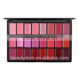 Hot! 24color sexy Red Lipgloss Palette Makeup, 24Lip Gloss palette makeup