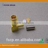 SMB Connector Female Crimp Right Angle for RG316 Cable thumbnail-3