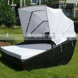 Aluminum Rattan Outdoor Garden Daybed