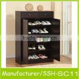 Melamine Shoe Rack MDF Shoe Cabinet Wooden Shoe Cabinet thumbnail-2