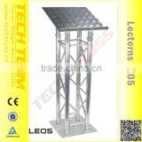 Aluminum furniture standard truss lectern , truss podium