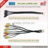 H.264 Bus Truck Car MDVR , 3G+4G+WIFI+RJ45 Network Surveillance 8ch Mobile Dvr Recorder With CE ,H80 Series thumbnail-2