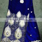 High Quality African Velvet Lace Fabric for Party Dresses thumbnail-4