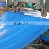 Blue Tarpaulin High Density Polyethylene Leno Woven Fabric Double Gblue Custom Size All Purpose Truck/boat Outdoor Cover China thumbnail-1