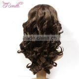 Pretty Lady Top Fashionable Wavy Wholesale Human Hair Wig thumbnail-1