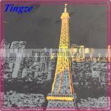 Newest Paris Scratch Night View, Scratch Art Paper, Scratch Art 3D Postcard With Pen Funnest Than Coloring Books thumbnail-1
