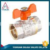 Factory Stock Brass Ball Valve Price TMOK Brand Size 1/2'' to 1'' BSP Thread Iron Handles With Pvc Credit Insurance Support Quality Choice thumbnail-4