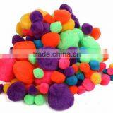 Pompom/ Christmas Decorative Pompoms/ Acrylic Pompom/ Festival Pompoms thumbnail-1