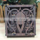Custom India Laser Cut Wooden Box Canton Fair 2015