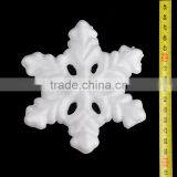 130mm White Polystyrene Christmas Decoration Snowflake thumbnail-1