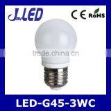 High Quality Ceramic Body Cheap Price 3w Led G45 Light E27 thumbnail-1