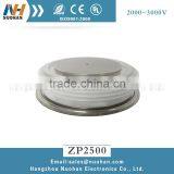 ZP2500 2000-3200V High Power Disc Type Ceramic Rectifier Diode 2500A