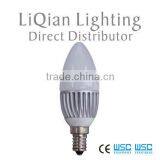 3w Led Candle 3w E24 Base Led Candle Light Good Price