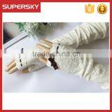 V-380 Wedding fingerless mesh lace wedding dressing bridal glove protection sun block daily gloves