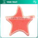 Orange Light Orange Star Clothing Applique Custom Woven Patches thumbnail-1