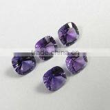 High Quality Loose AAA Gemstone, Top Grade Gemstones Amethyst Quartz Loose Cushion Cut Gemstone