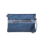 Small Bling Rhinestone Denime Bag With Wristlet Strap Women Navy Blue Crossbody Bag thumbnail-4