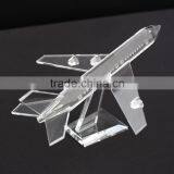 Custom-made Crystal Airplane Model