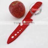 Ceramic 6" Chef's Knife - White Knife Sheath RED thumbnail-1