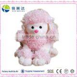 Sitting Pink Poodle thumbnail-1