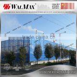 WF-LA002 Color Painted Steel Windbreak Fence for Dust Suppression