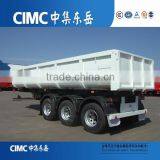 Cargo Box Tri Axle Hydraulic Cylinder Dump Truck Trailers thumbnail-2