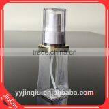 60ML,80ML 100ml 120ml Clear Square PETG Mist Pump Cosmetic Bottles thumbnail-1