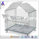 Warehouse Storage Werks Steel Stillage Heavy Duty Security Cage Factory Supplier