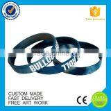 Promotional Free Sample Rubber Printing Wide Wristband thumbnail-6