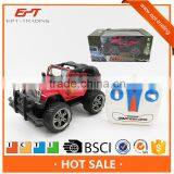 Cool 4channels Radio Control Toy rc Jeep Truck for Kids thumbnail-1