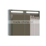Frameless medicine mirror cabinet with led lighted
