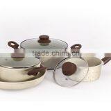 7pcs Cast Iron Cookware in Field