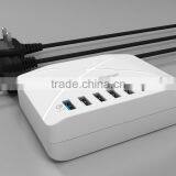High Speed USB Charging HUB Intelligent Multi Port Desktop Usb Charger thumbnail-6