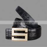 Caiman Skin Man Belt Buckle Parts