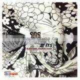 ES6142 single jersey circular knitting machine fabric dty polyester fabric with printed