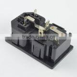 2016 New Product! IEC C13 C14 2 Gang Male and Female Industrial Plug and Socket , Iec Connector Socket Power Strip WD-201 Fuse thumbnail-3